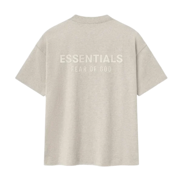 Drippy Summer Short Set — Heather Grey