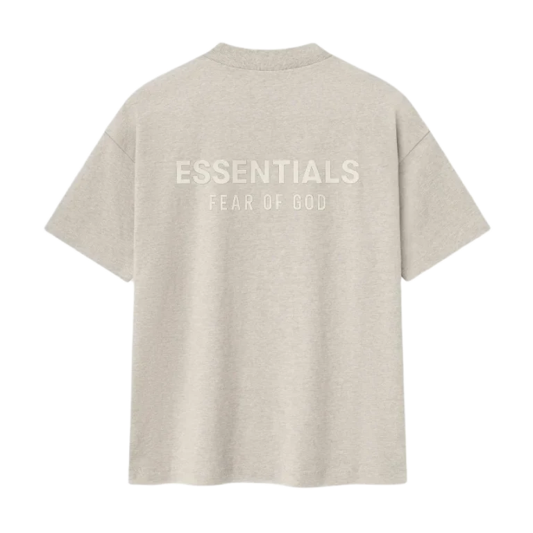 Drippy Summer Short Set - Heather Grey