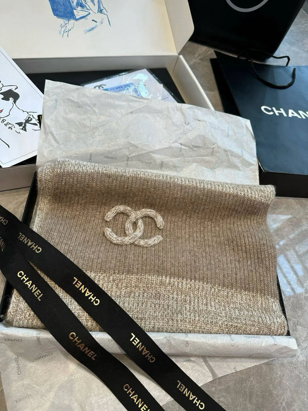 Chanel Scarf — Image 3