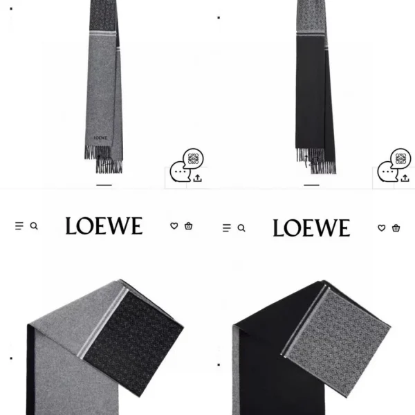 Loewe Anagram Scarf — Image 1