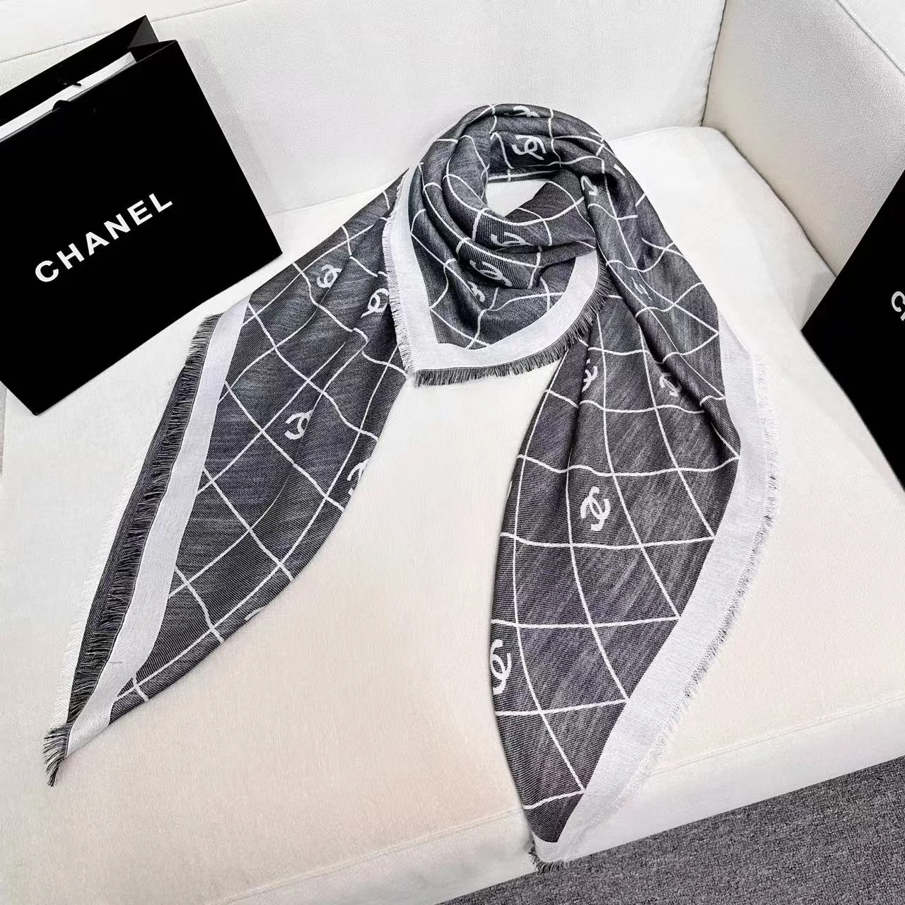 Chanel Scarf — Image 6