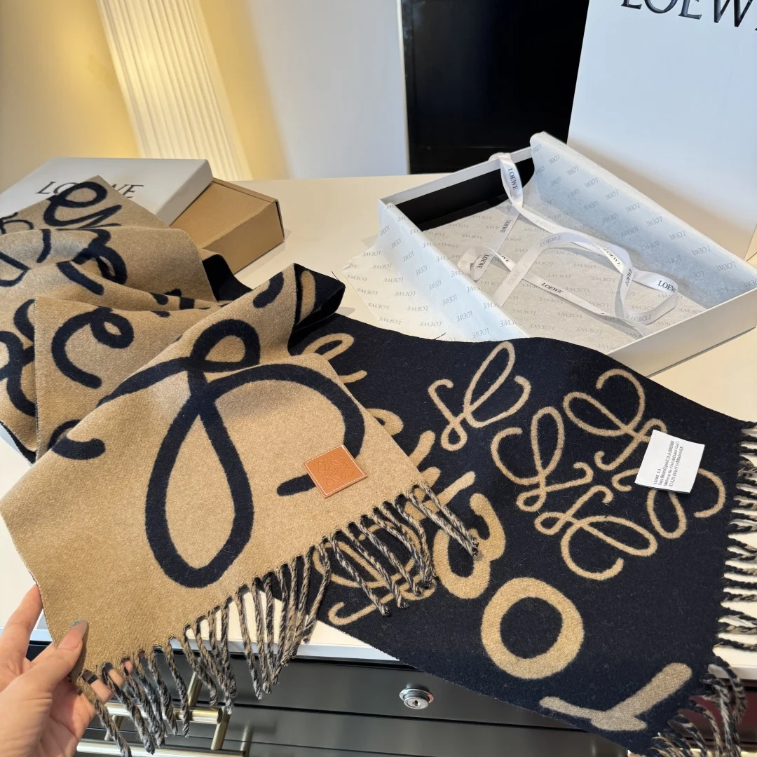 Loewe Anagram Scarf — Image 6
