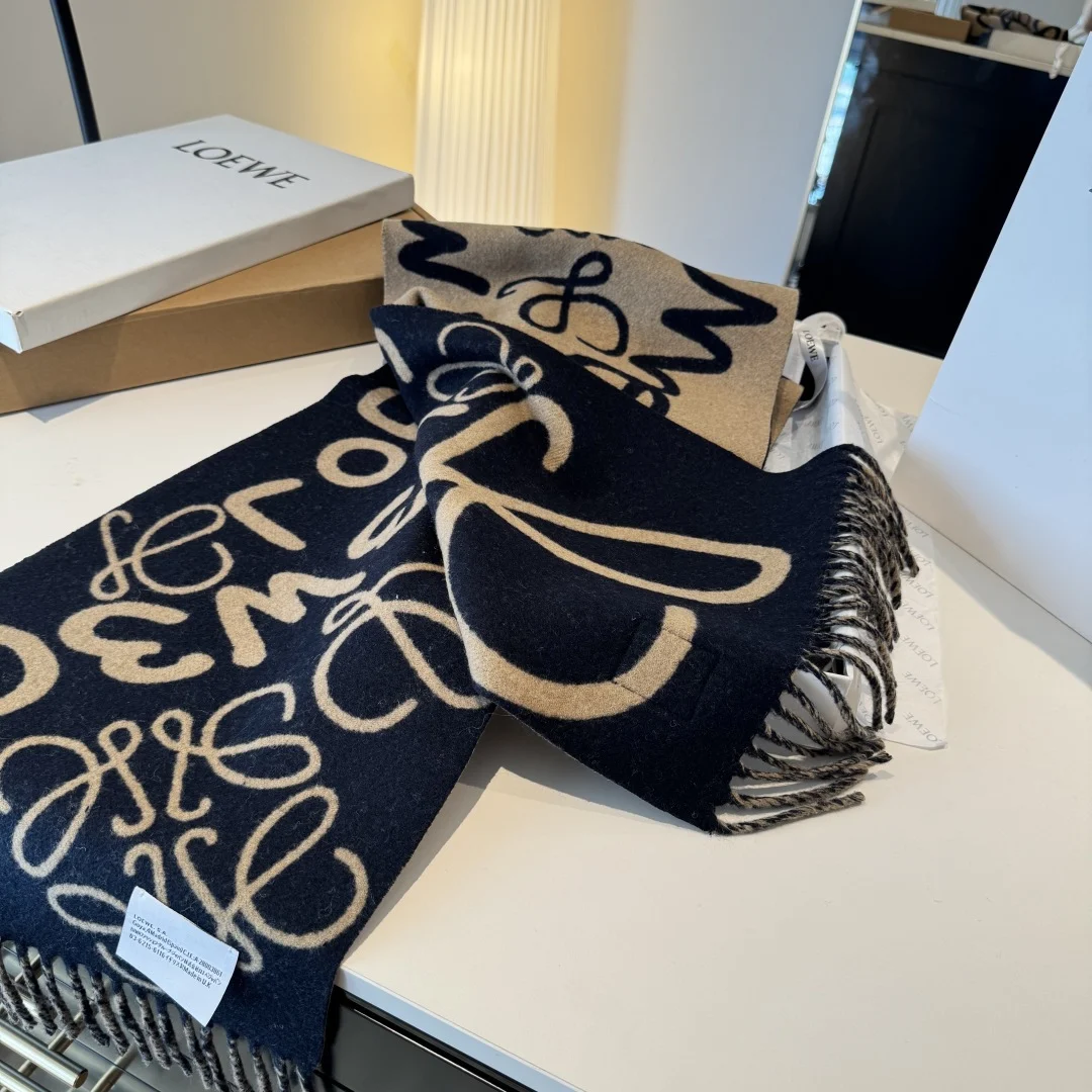 Loewe Anagram Scarf — Image 8