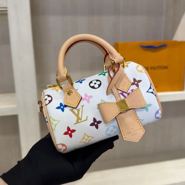 Louis Vuitton Nano Speedy Handbag — Image 1