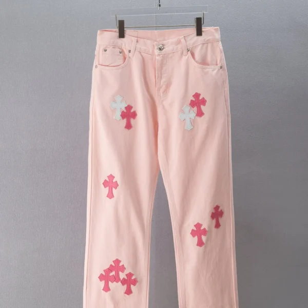 Chrome Hearts C183 Jeans - Pink — Image 1