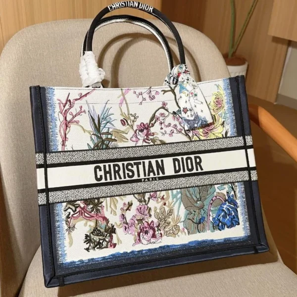 Dior Book Tote Bag Small Medium Large Size - Image 1