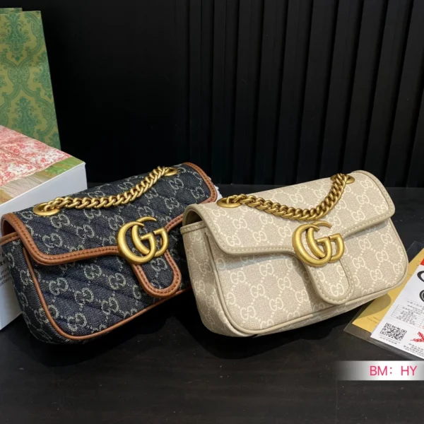 Gucci Marmont Chain Bag - Image 1