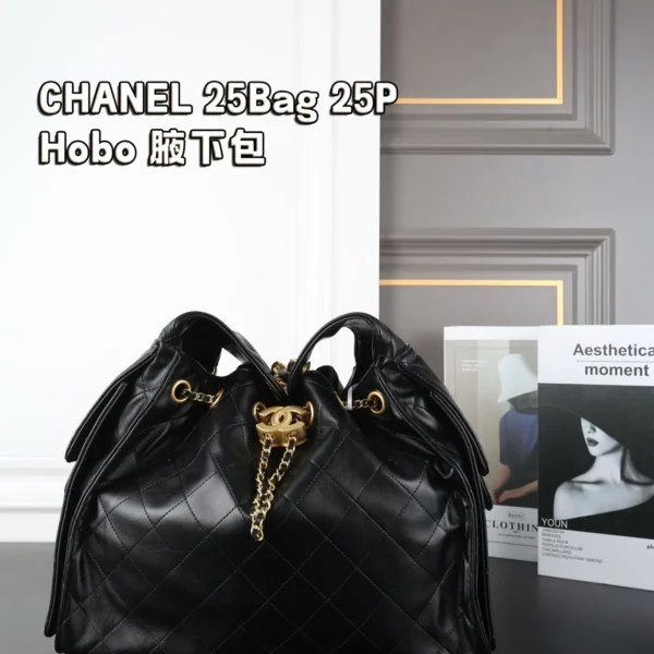 Chanel 25S Hobo Bag Shoulder Bag - Image 1