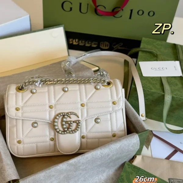 Gucci Marmont Chain Bag - Image 1