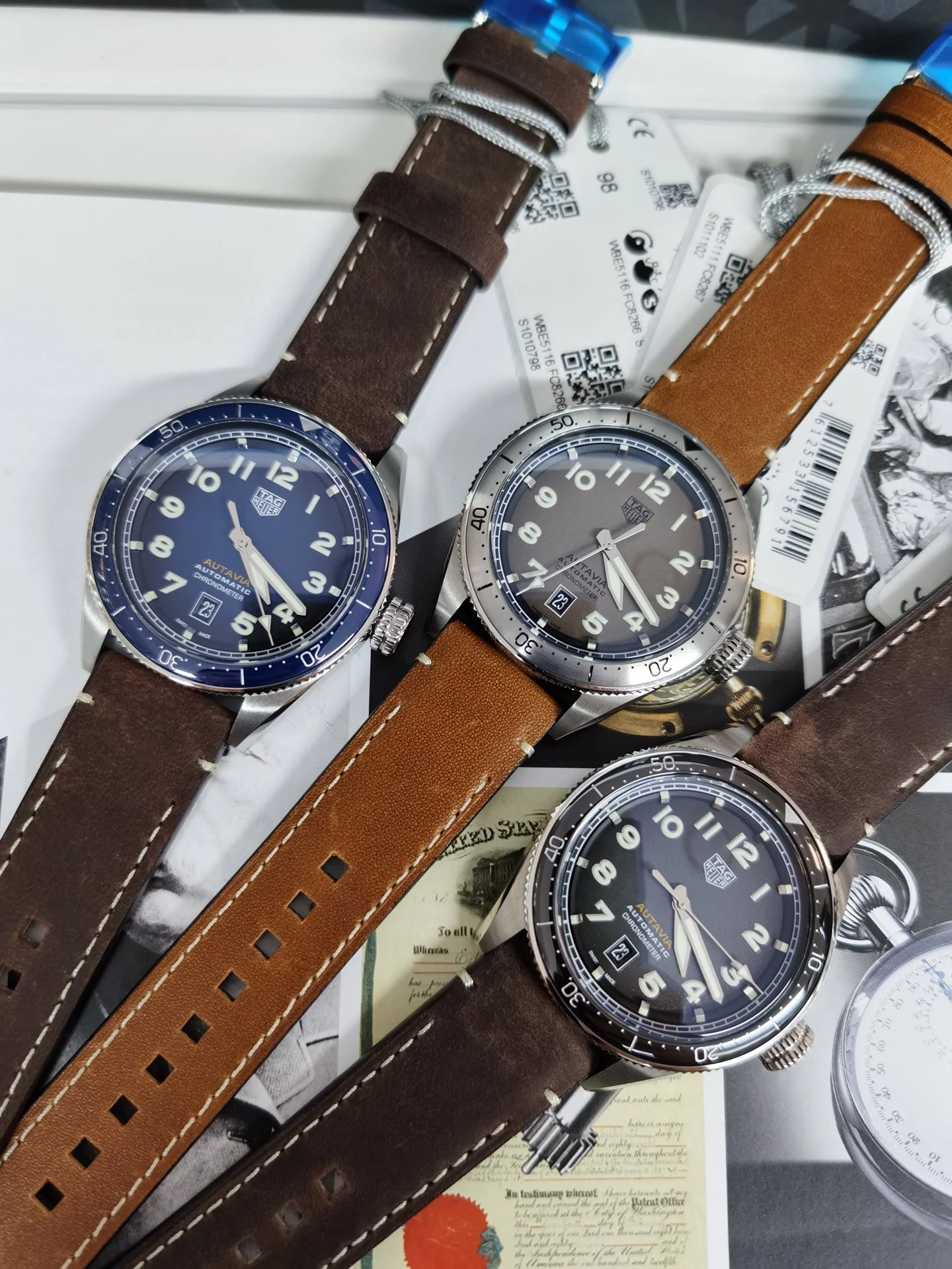 TAG Heuer Autavia Watch 42 mm — Image 1