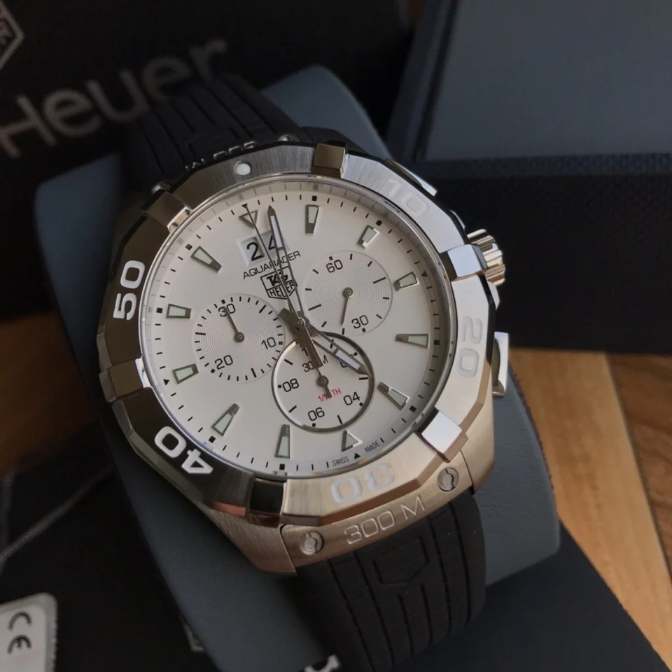 TAG Heuer Aquaracer Watch 43 mm — Image 8