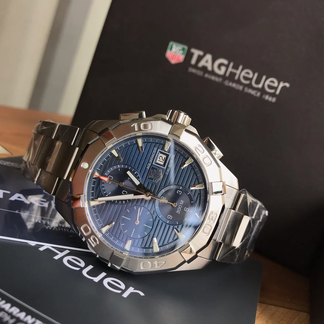 TAG Heuer Aquaracer Watch 43 mm — Image 6