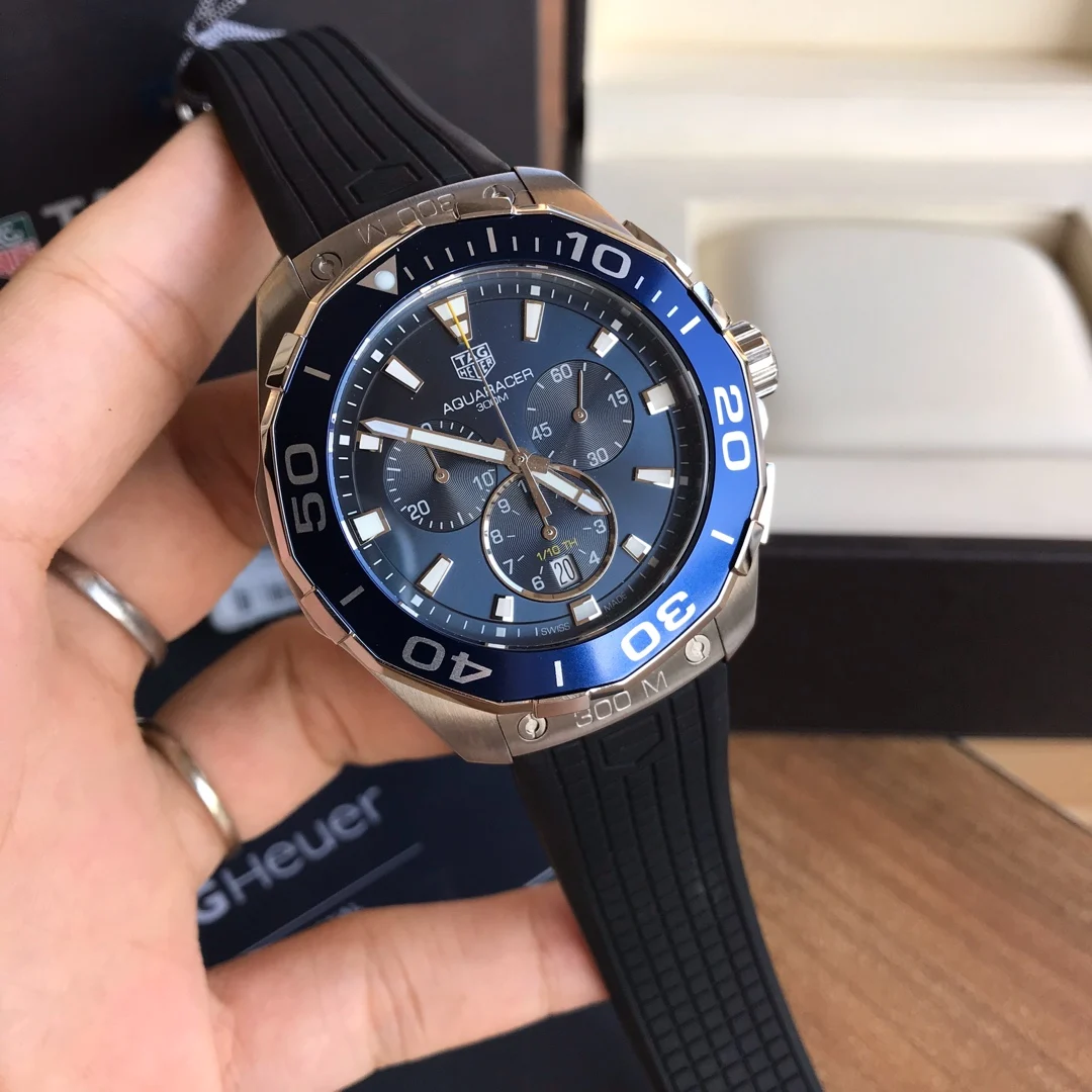 TAG Heuer Aquaracer Watch 43 mm — Image 5